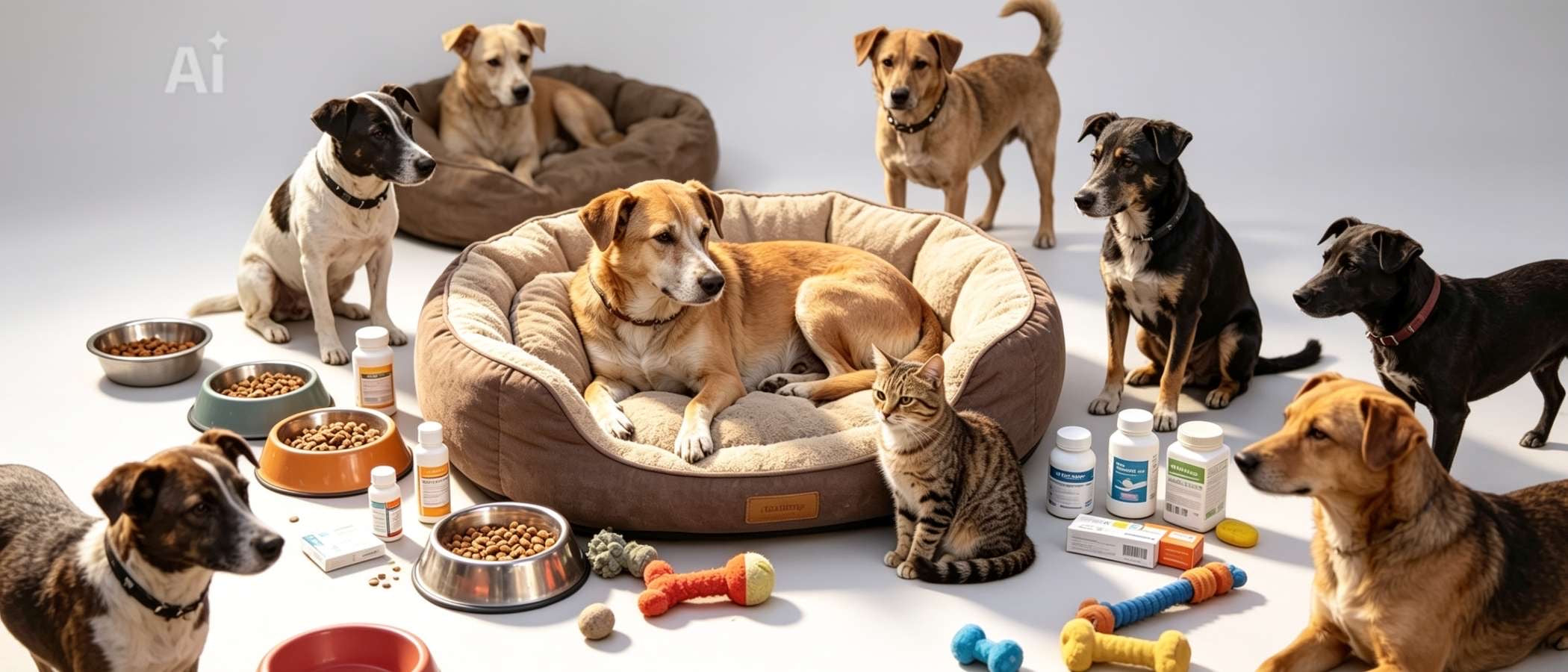Animals toys and care whatever