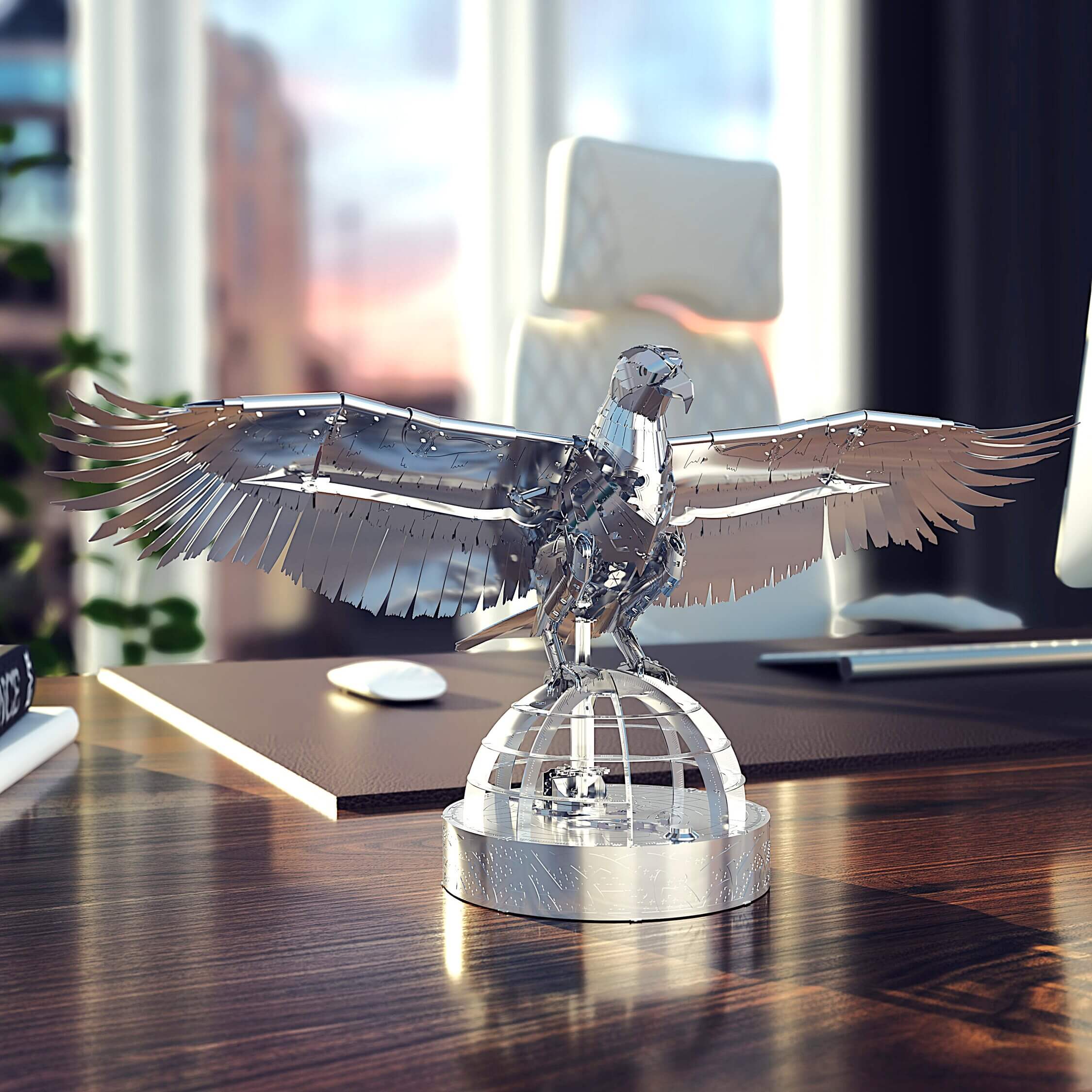 The Great Eagle Silver Armor Crystal Edition