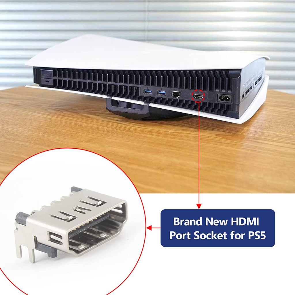 5 Pack OEM HDMI Port Connector Socket Replacement For Sony PlayStation