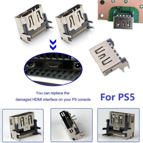 5 Pack OEM HDMI Port Connector Socket Replacement For Sony PlayStation