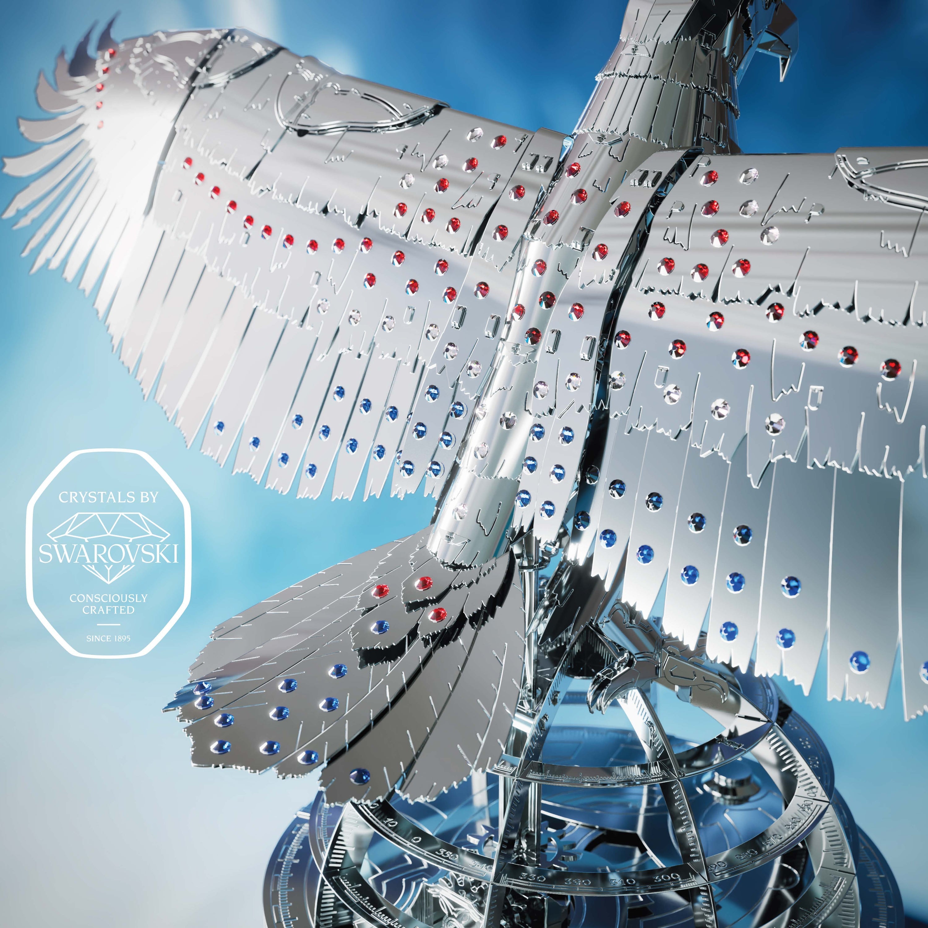 The Great Eagle Silver Armor Crystal Edition