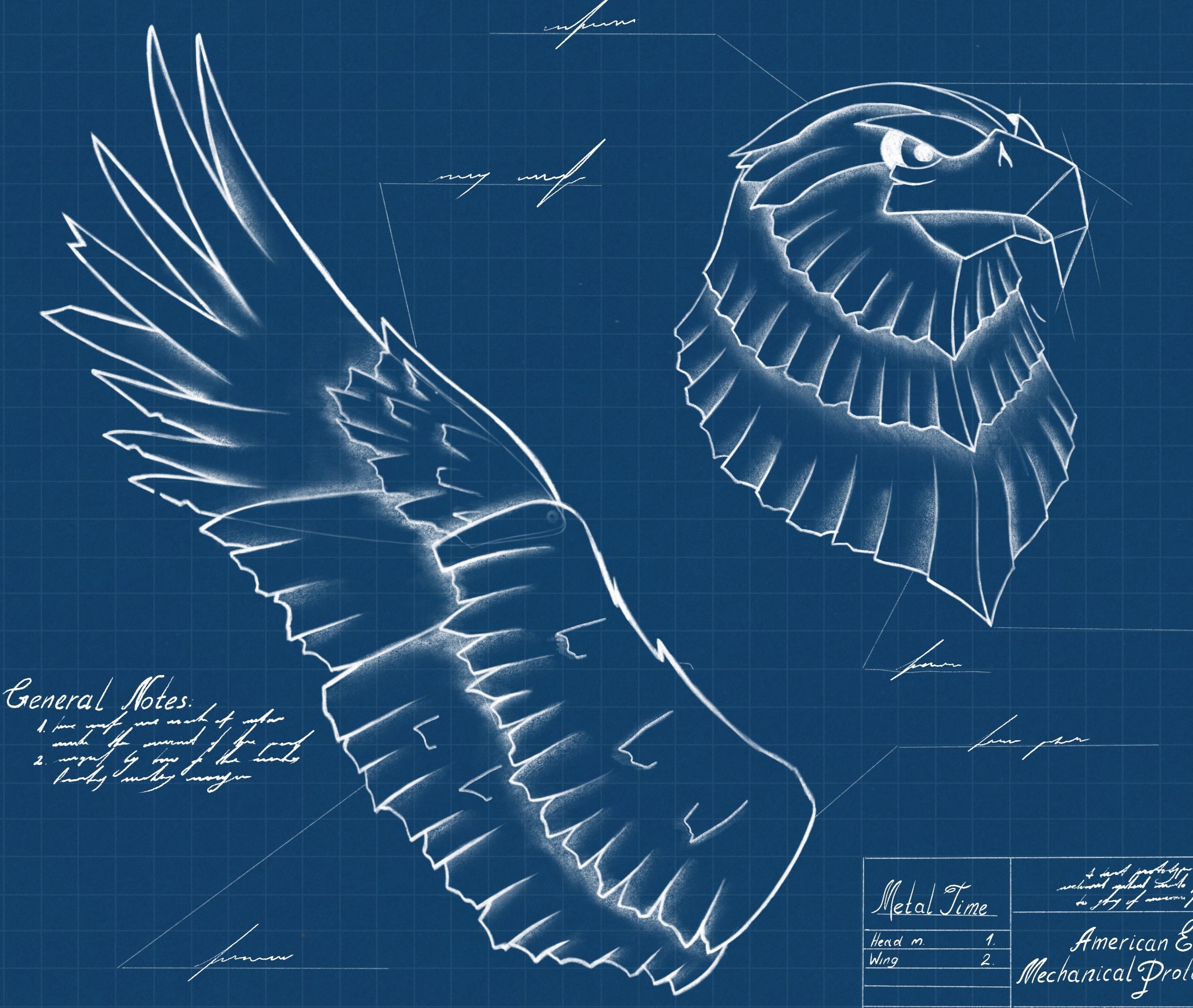 The Great Eagle Silver Armor Crystal Edition