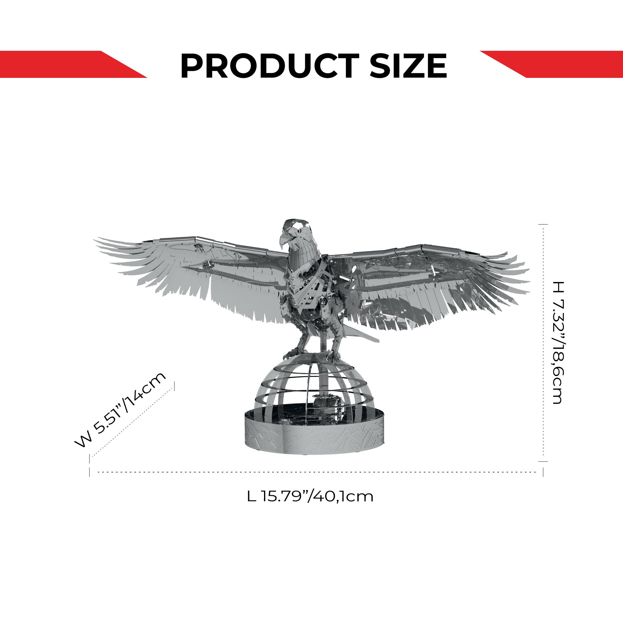 The Great Eagle Silver Armor Crystal Edition