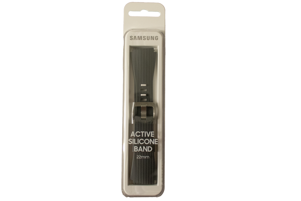 Samsung Active Silicone Watch Band for Galaxy Watches - Basalt Gray